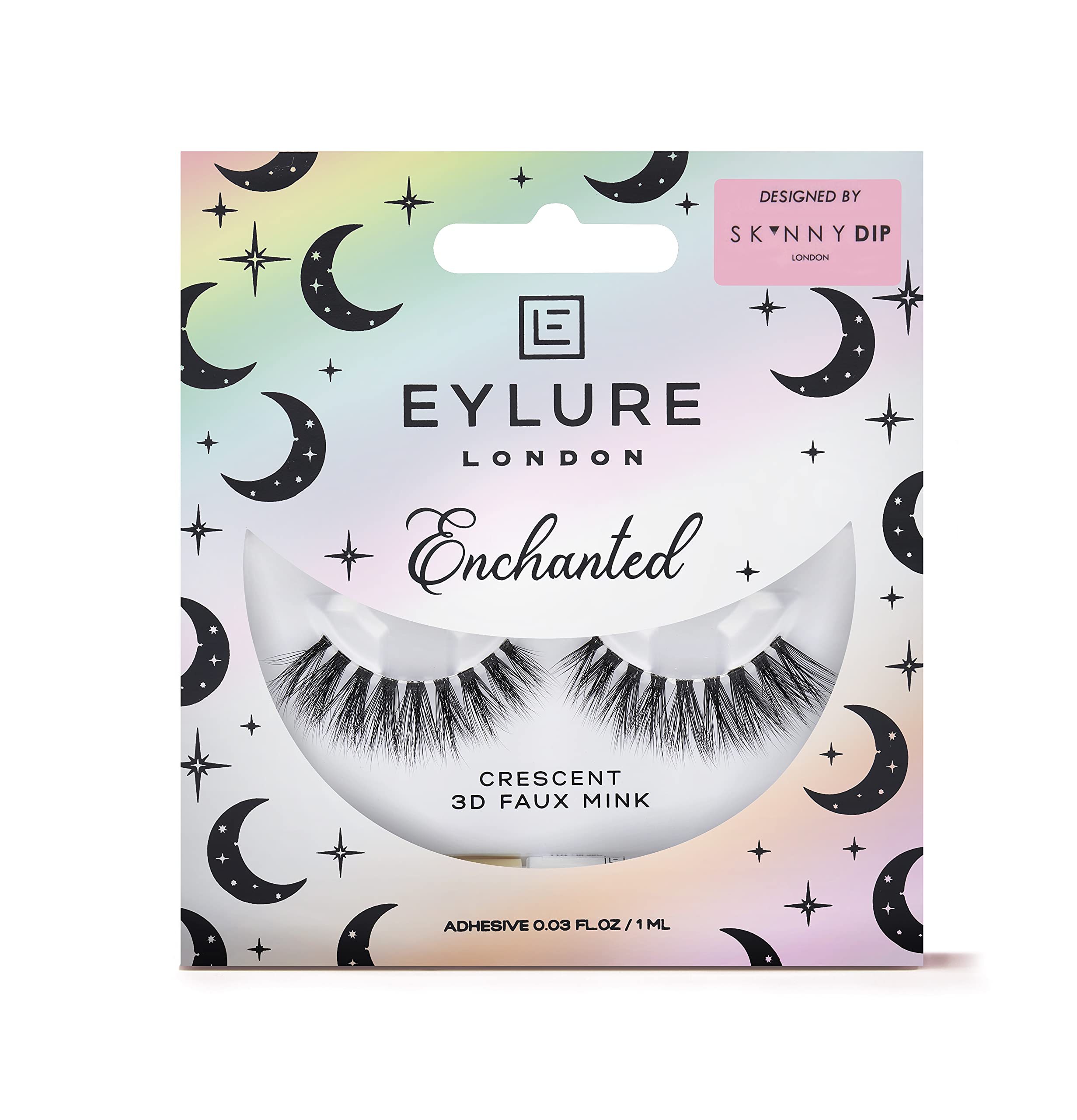 Eylure X Skinnydip Crescent Enchanted Lashes, Black