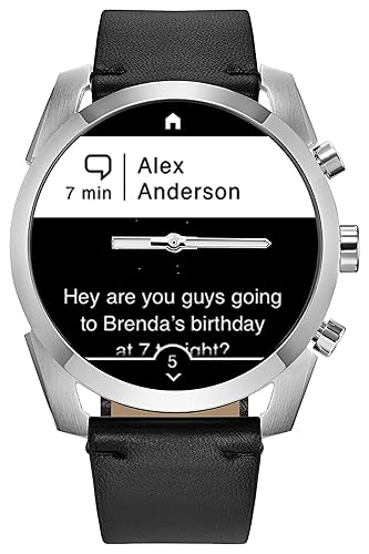 Citizen CZ Smartwatch with YouQ wellness app featuring IBM Watson