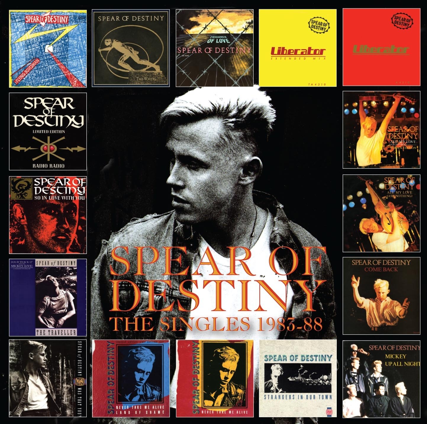 SPEAR OF DESTINY Singles 1983 1988 Music
