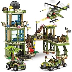 City Military Base Building Block, Compatible with