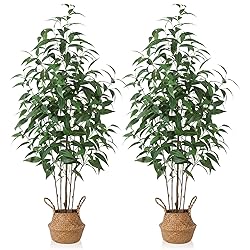 Ferrgoal Artificial Eucalyptus Tree,5Ft Tree Fake