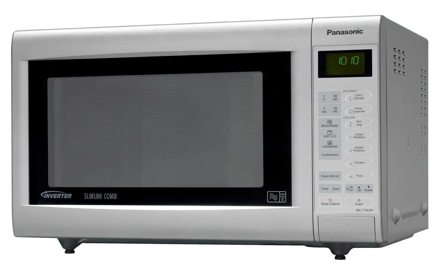 Panasonic NN-CT562MBPQ Combination Microwave Oven, Silver/Grey:  Amazon.co.uk: Kitchen & Home
