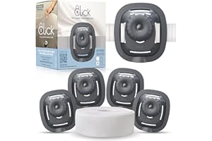 CLICK Bed Sheet Clips & Straps for Twin XL, Queen, King Size Beds, Heavy Duty Bedsheet Grippers Fasteners for Corners & Mattress Straps to Hold Sheets in Place, Fitted Holders Keep Sheets Firm & Tight