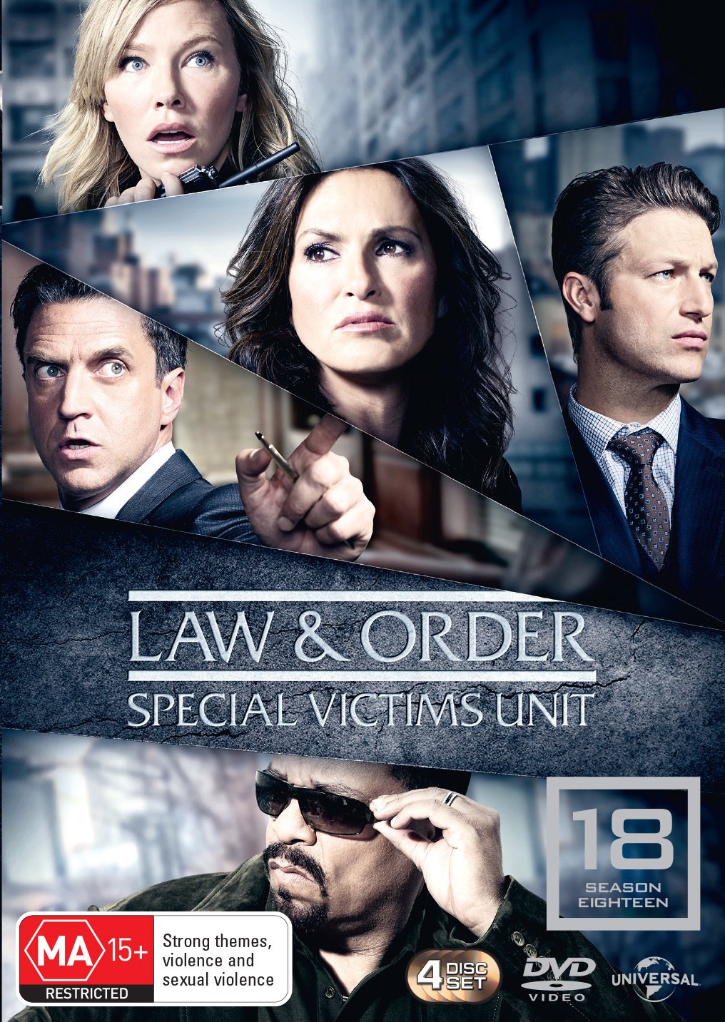 Amazon Com Law And Order Special Victims Unit Season 18 Non Usa Format Pal Region 4 Import Australia Kelli Giddish Mariska Hargitay Dann Florek Ice T Movies Tv