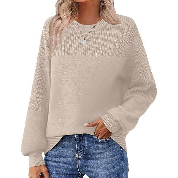 トップス L'AppartementS/S Knit PULLOVER DXSHCV Women's Half Zip Sweater Knitted Long Sleeve Sweater