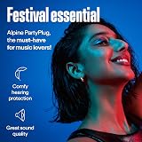 Alpine PartyPlug Ear Plugs for Concerts 19dB Noise Reduction Black view 2
