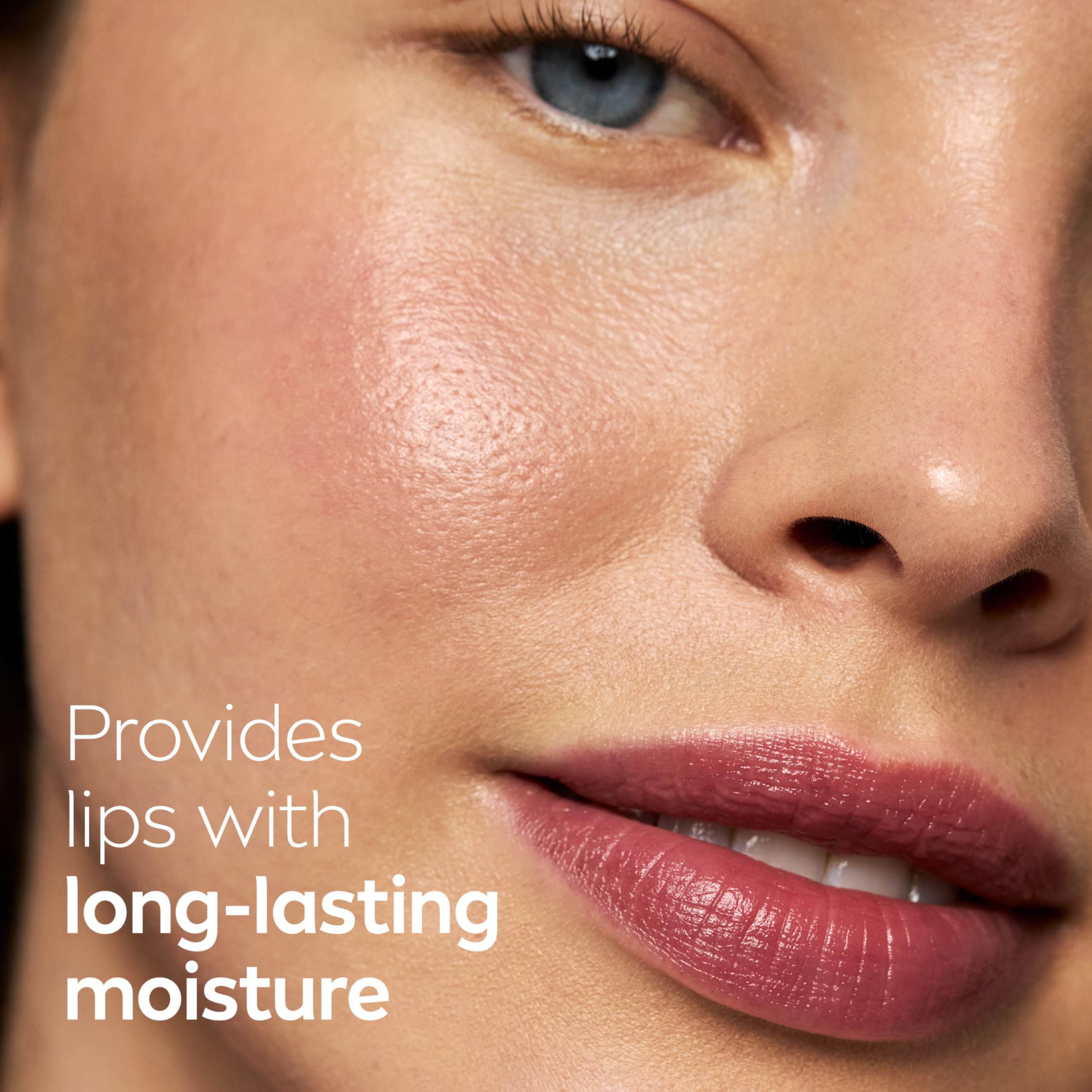 NIVEA Blackberry Lip Care, Tinted Lip Balm with Shea Butter, Nourishing Oils and Vitamin C & E, 3-in-1 Moisture, Repair (for Dry Lips) and Color, 0.17 Oz Stick