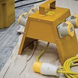 Faithfull FPPTLDB4L 4 Way 110V Distribution Box 5M Cable Site Power Splitter view 2