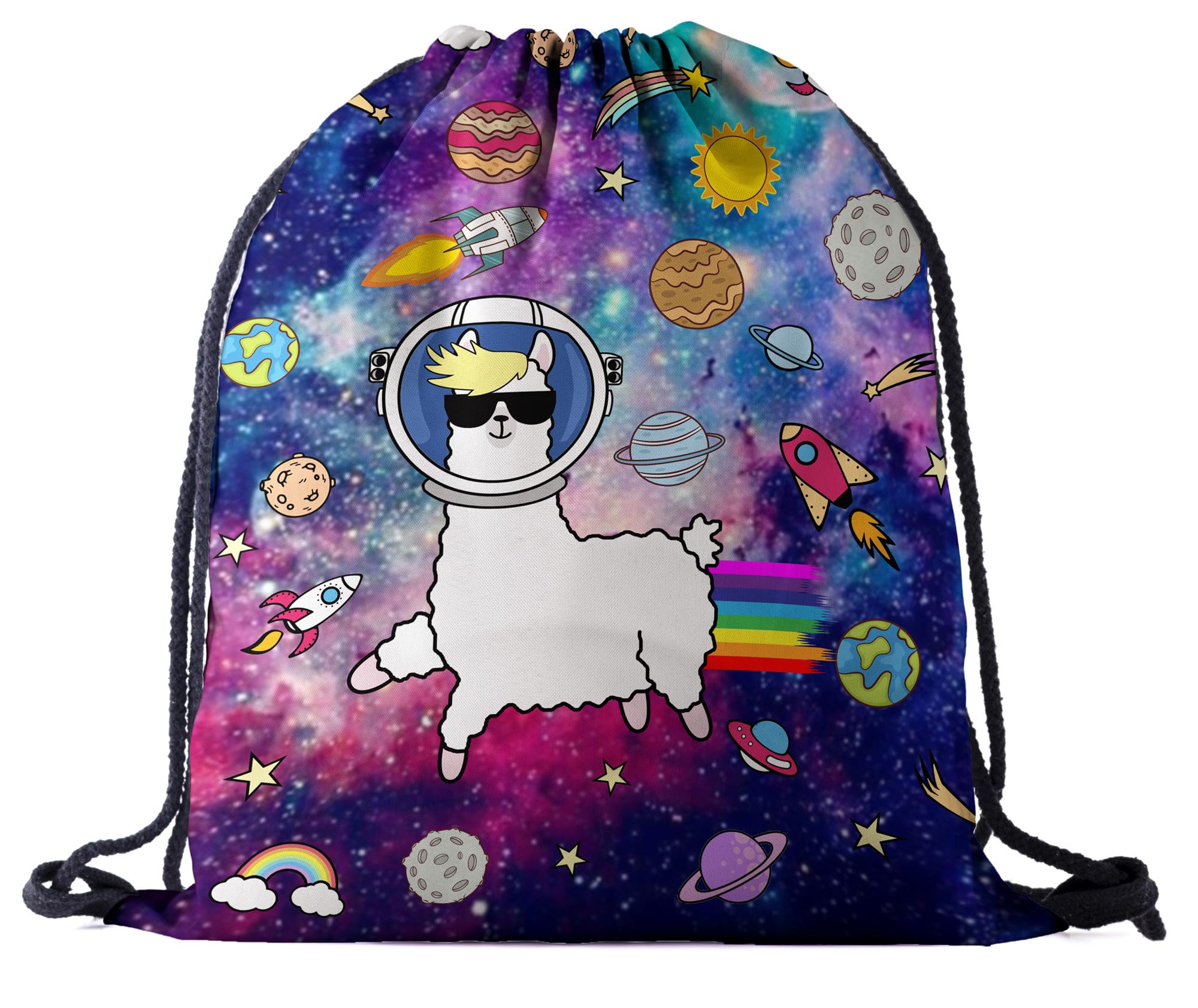 Kamviluer Drawstring Gym Bag Waterproof Premium String Swimming Sports Bags Suitable for School, Gym, Travel, Beach Swim Football Shoe PE Kit Storage Trainer Bag Kids Men Women