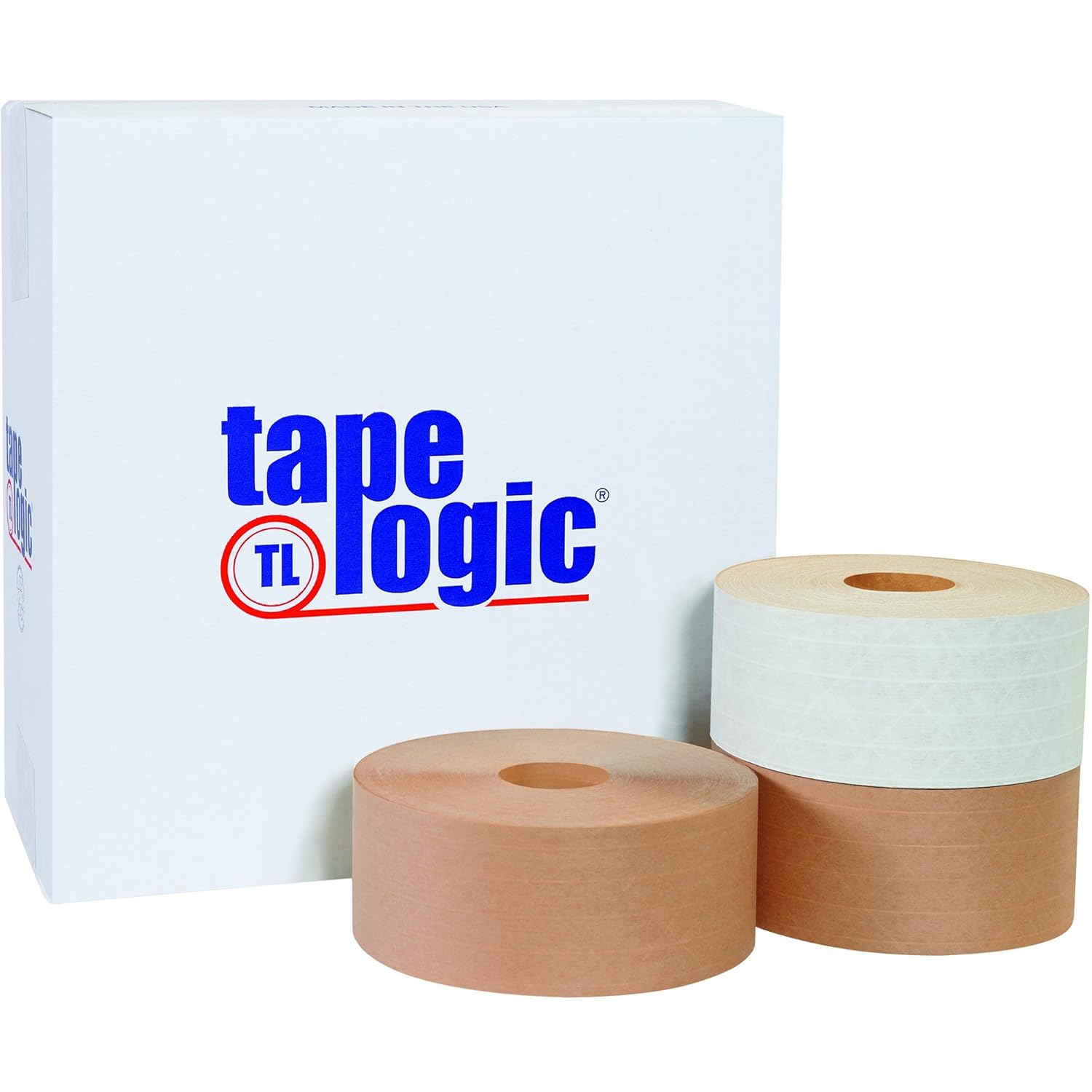 Aviditi Tape Logic 3 Inch x 375 Feet, Reinforced Gummed