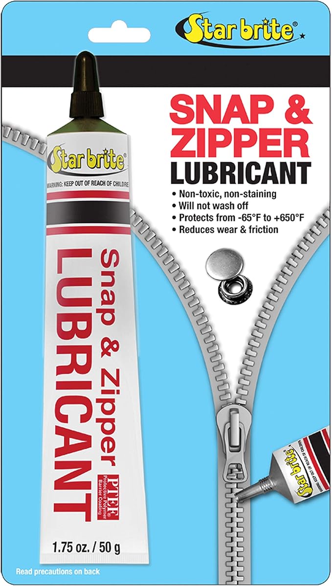 yeti zipper lubricant