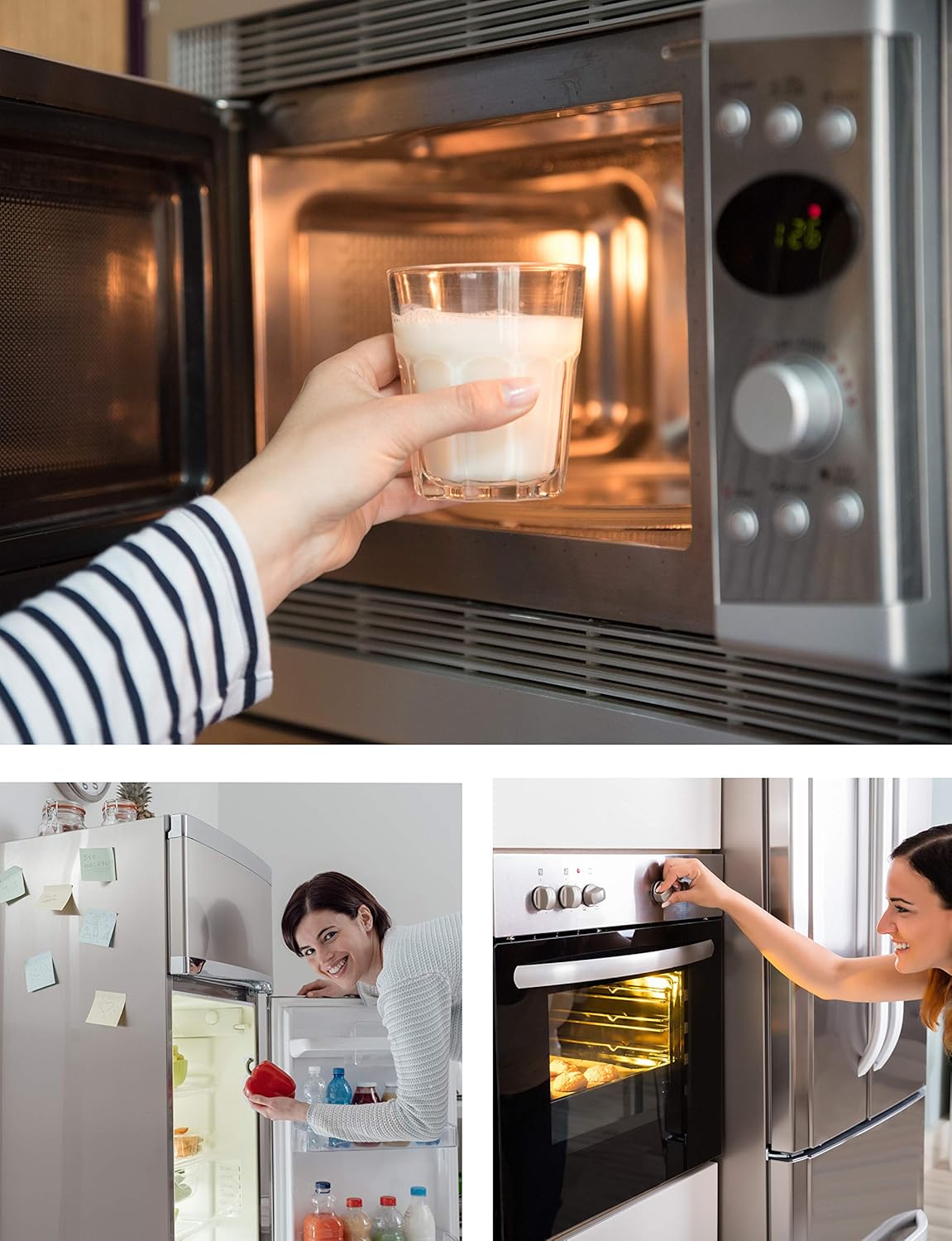 Mandala Crafts - Bombillas de luz para microondas, frigorífico ...