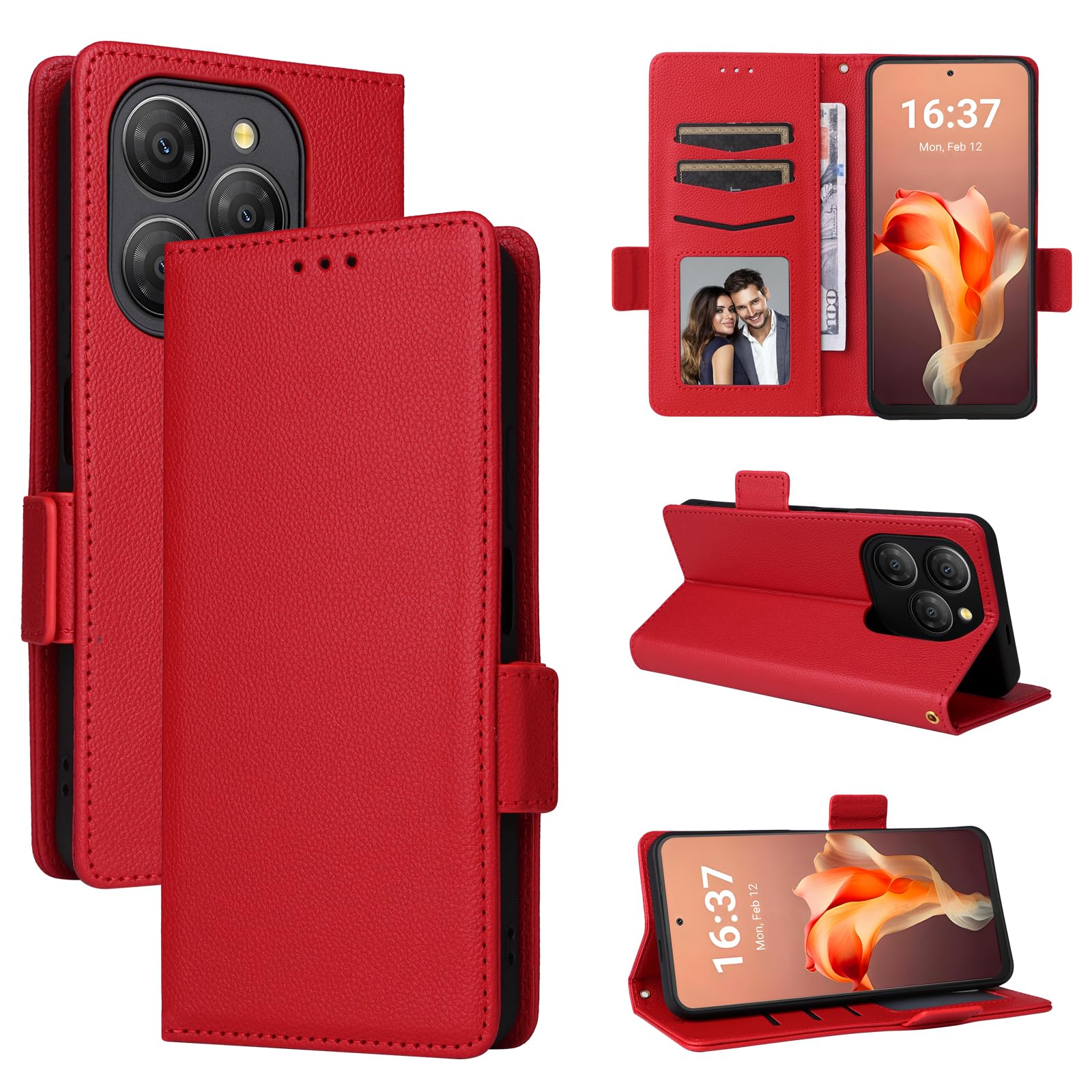 Compatible with Blackview Shark 9 5G Wallet Case,PU