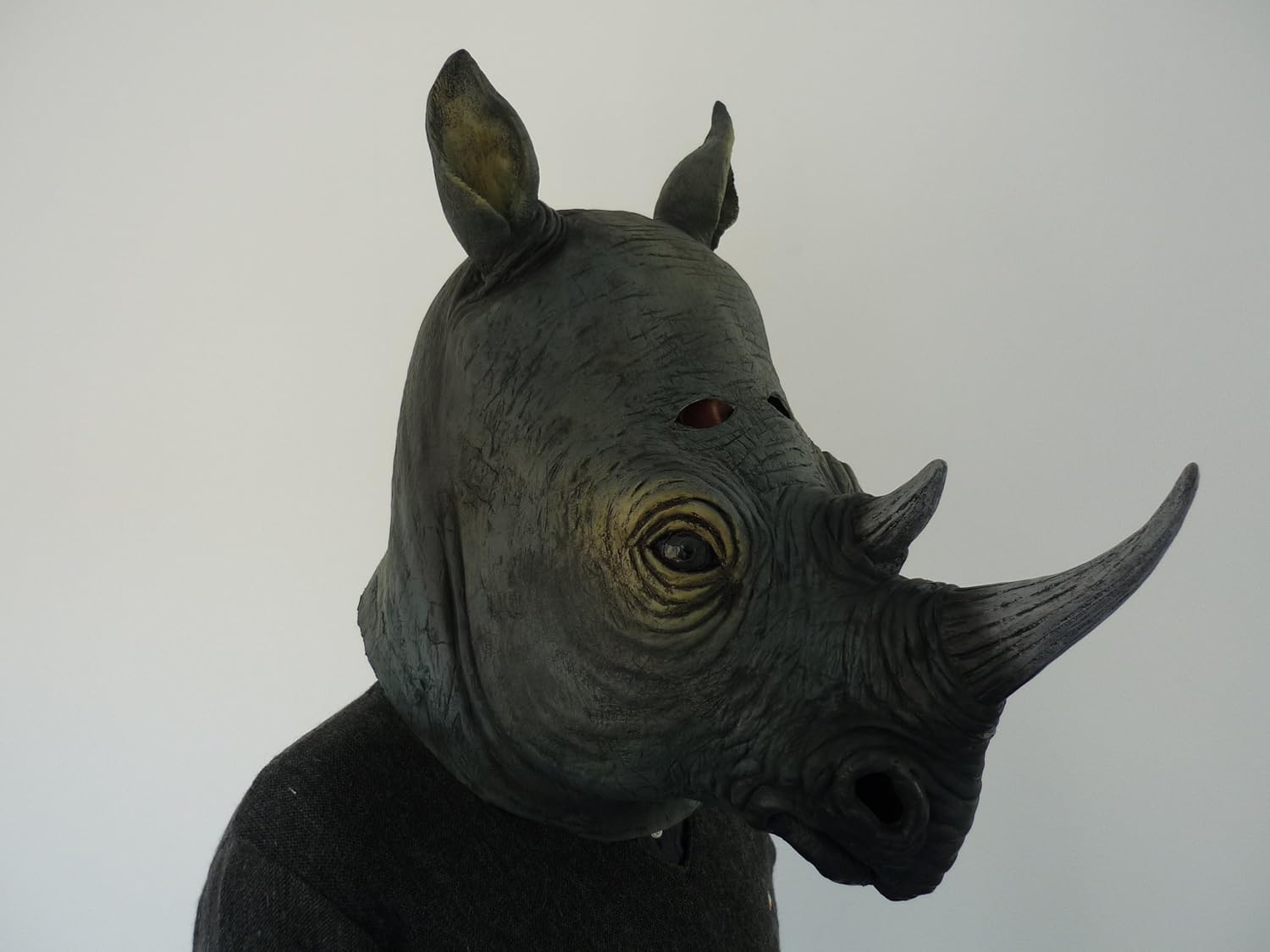 NEW!! Rhinoceros Animal mask rhino rubber Full Face mask Cosplay