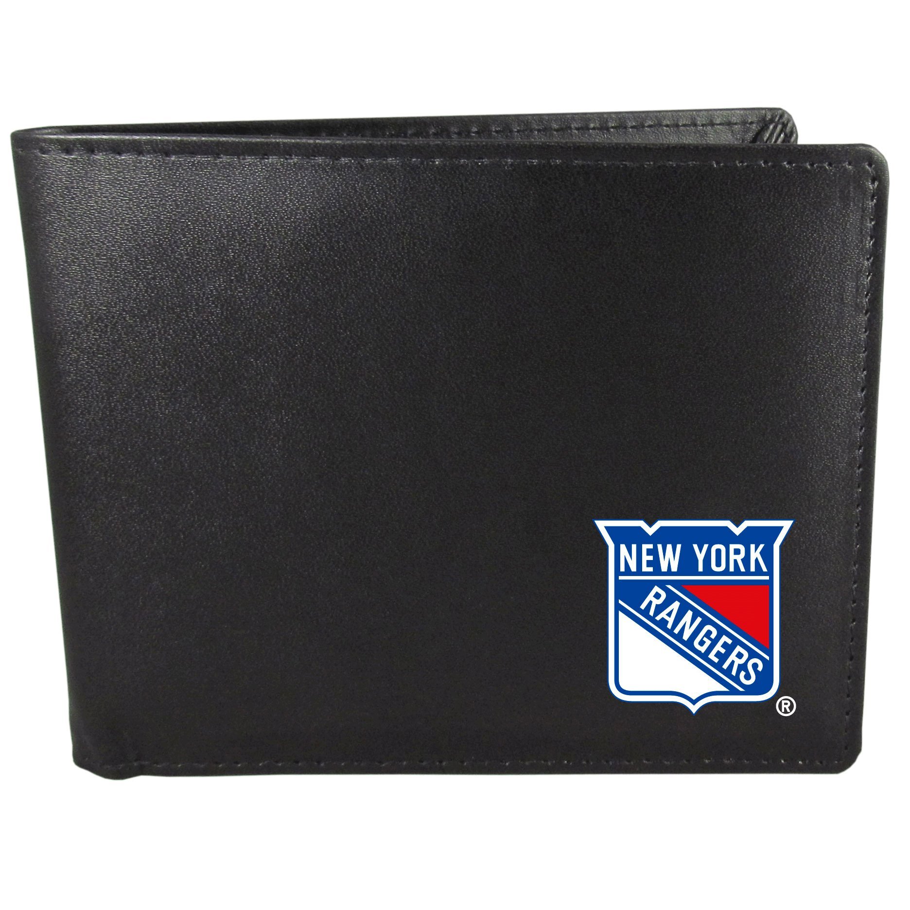 Siskiyou NHL Sports Mens New York Rangers Bi-fold Wallet One Size Black