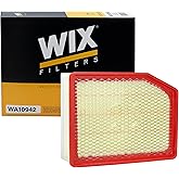WIX WA10942 Heavy Duty Engine Air Filter Compatible With Chevrolet Silverado, GMC Sierra Pickup (19-20)
