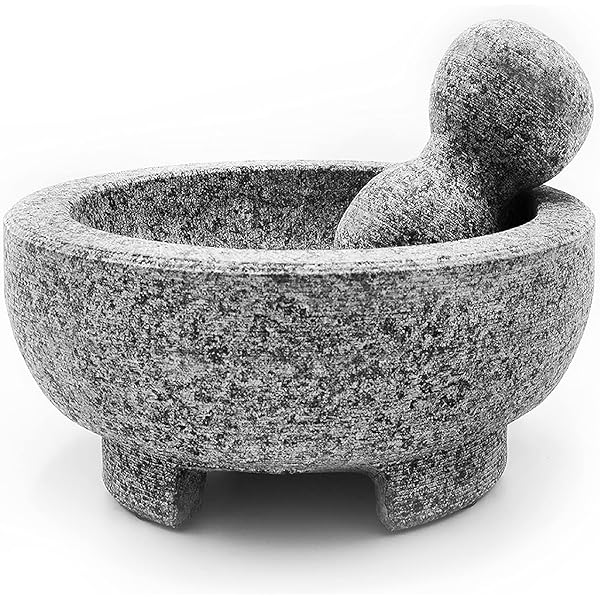 Molcajete / Mortar and Pestle Pitzotl of Volcanic Stone Beautiful
