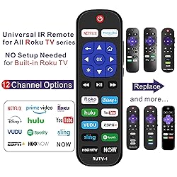 for TCL Roku TV Remote Replacement, for onn roku tv