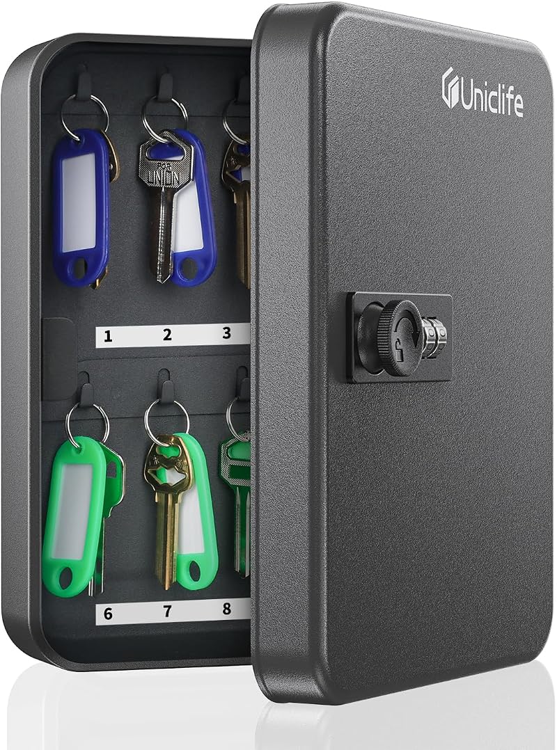 Uniclife 20 Position Key Cabinet with Combination Lock Security Box