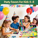 ZMLM 16 Pack Scratch Art Notebooks Party Filler For Kids 4-9 view 4