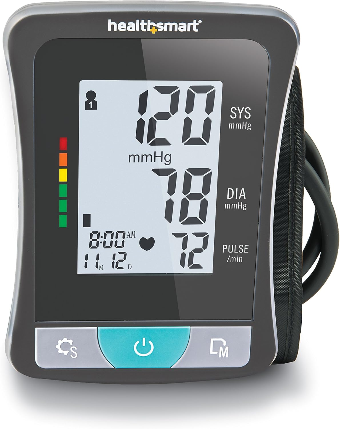 HealthSmart Blood Pressure Monitor for Upper Arm with
