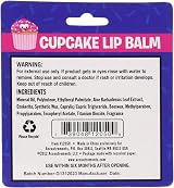 Accoutrements Cupcake Lip Balm Frosting Flavor 2.5 Inch Twist Dispenser view 2