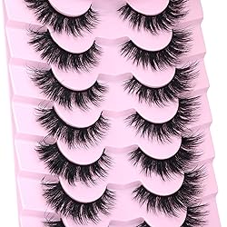 Mink Lashes Natural Look False Eyelashes Wispy Cat