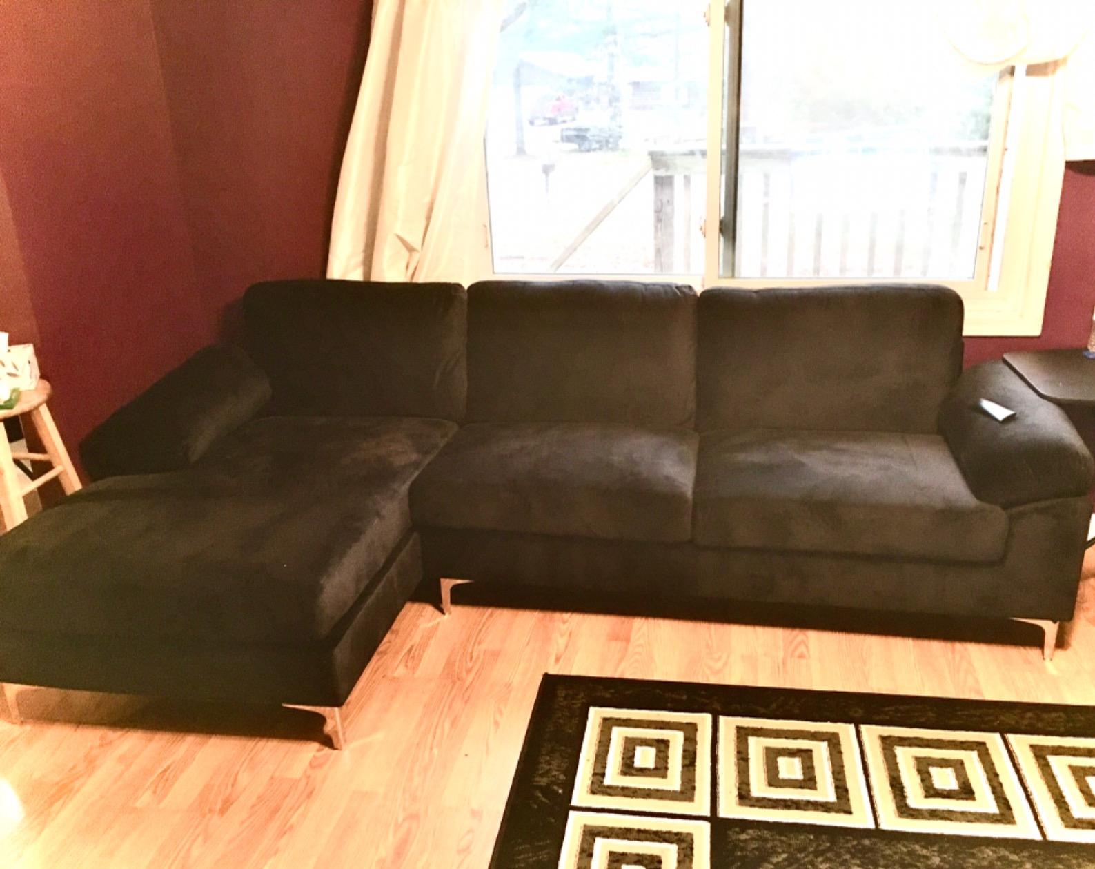 83/mo Finance Sectional Couch for Living Room Sectional Sofa with
