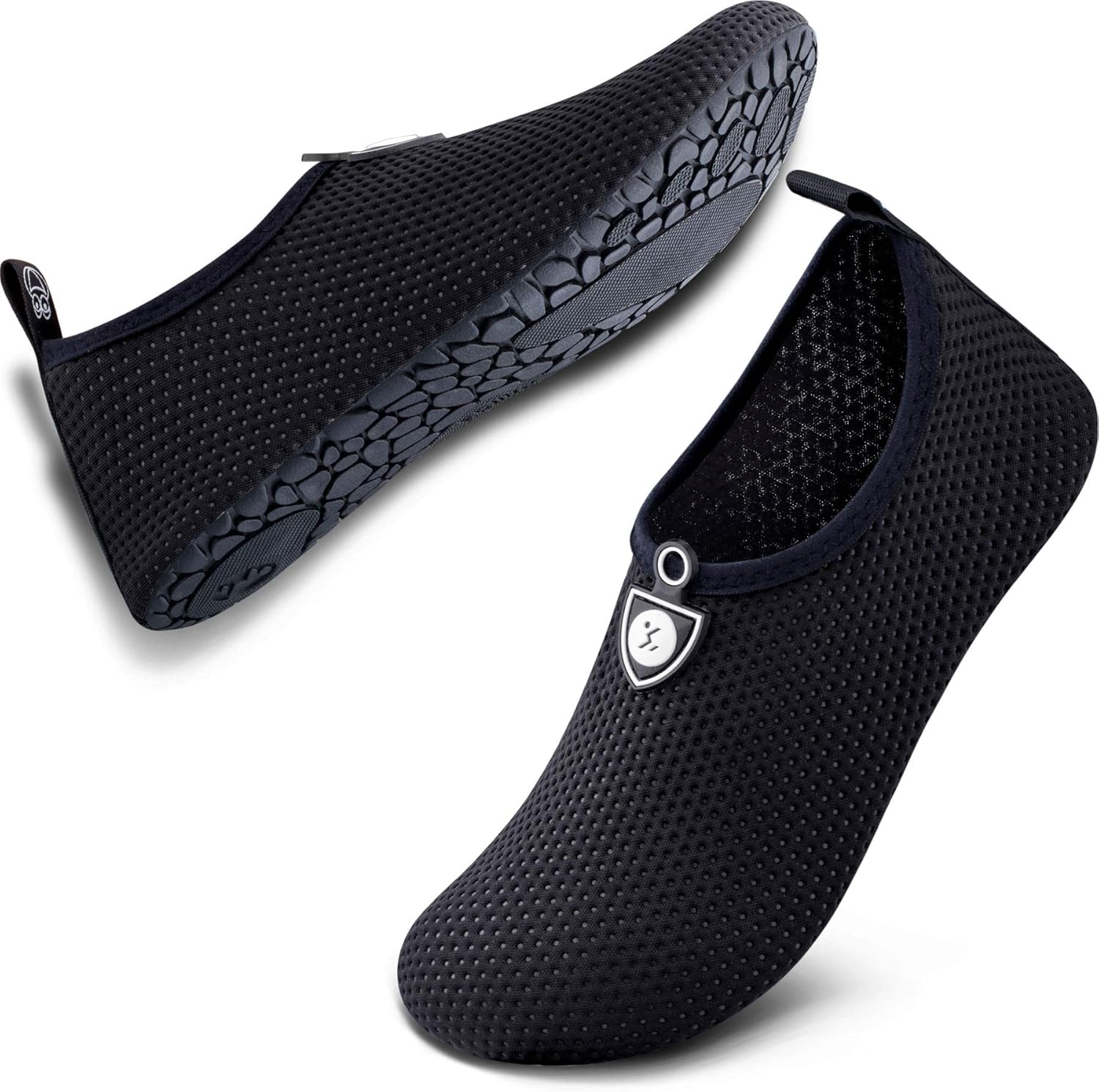 SIMARI Womens and Mens Water Shoes Quick-Dry Aqua Socks Barefoot for Outdoor Beach Swim Sports Yoga Snorkeling SWS002