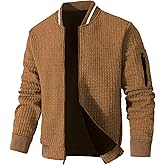SAVKOOV Mens Lightweight Jacket Casual Bomber Jacket Varsity Coat