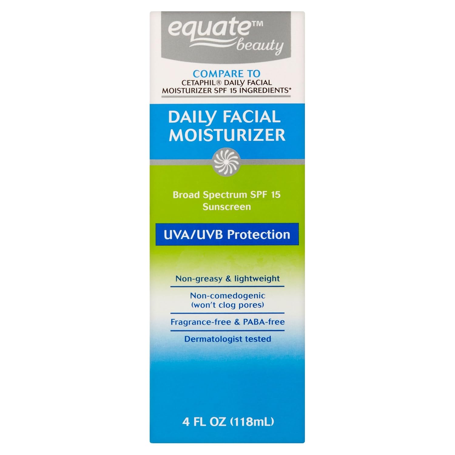equate face moisturizer with spf