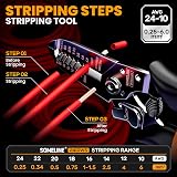 SOMELINE Crimping Tools Set 24 Ferrules Hexagon Pliers 0.25-6 mm² AWG 24-10 view 8