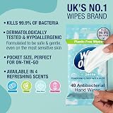 Wet Ones Be Gentle Plastic Free Antibacterial Hand Wipes 400 Total view 2