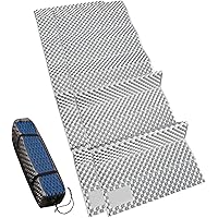 REDCAMP Closed Cell Foam Camping Sleeping Pad, 22" Wide Lightweight Folding Camping Pad for Hiking Backpacking, 72"x22"x0.75"