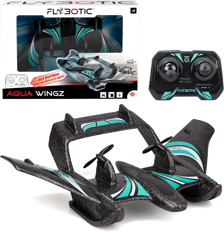 Aqua Wingz Avión RC con Luces LED, Despegue en Agua o Tierra, Espuma EPP Resistente, +10 años, (62004498) — foto 1 de 7