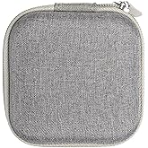 Navan Multi-Functional Eye Drops, Medicine & Travel Accessories Organizer - Hardshell EVA Compact Carry Case - Loops & Mesh Pocket for Daily Pills, Charging Cables & Batteries by Clinical Experts