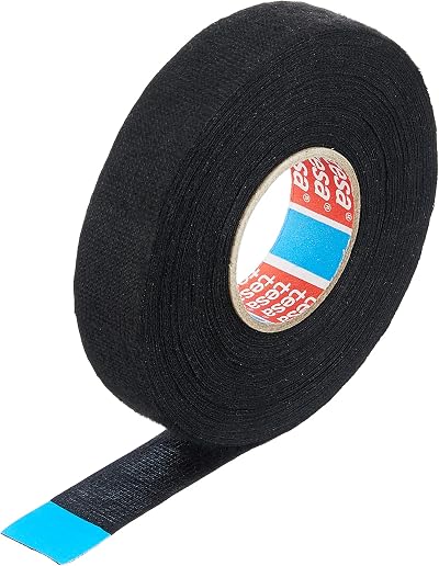 TESA 51608 PET Fleece Tape 19mm x 25m Insulating Cable Harness
