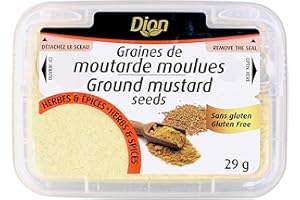 Dion Herbs & Spices Mustard Powder 29 g Gluten-Free Condiment & Spice