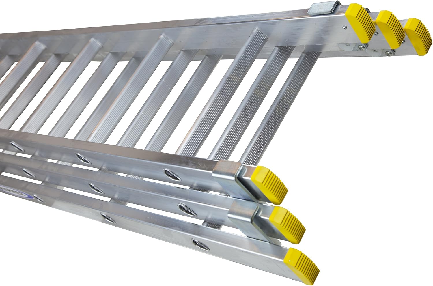 Werner 7232918 D Rung Extension Ladder 2.98m Triple Section, Silver, One Size - Image 5