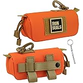 IronSeals Extra Large Tactical Molle Sunglasses Case Anti-Shock Semi-hard Clamshell Glasses Case, X-Large