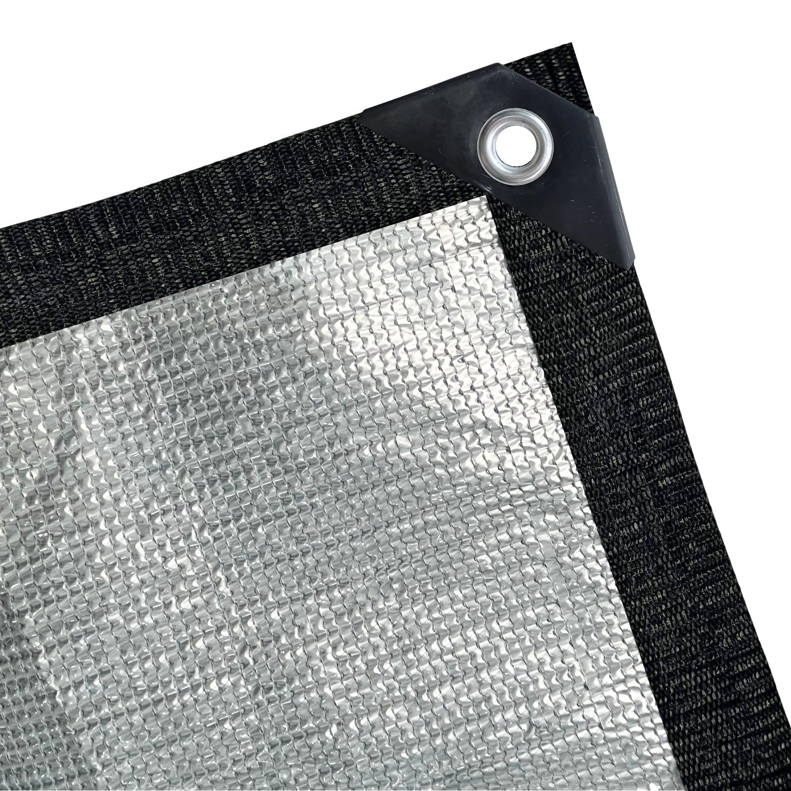 Photo 1 of BeGrit Aluminet Shade Cloth 95%-99% Aluminum Shade Cloth Sun Reflective Tarp for Garden, Patio, Greenhouse, Pergola, Car, Kennel Shade 6.6x10ft