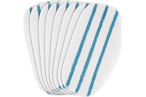 LINNIW 8 Pack Replacement Steam Mop Pads Compatible for PurSteam ThermaPro 10-in-1