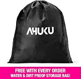 AHUKU Dog Car Seat with Seat Belt and Anti-Collapse Padded Sides view 6