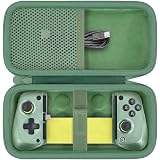 Aenllosi for GameSir X5s/GameSir X5 Lite Mobile Gaming Controller Hard Carrying Case, GameSir Phone Controller Organizer, Green (Case Only)