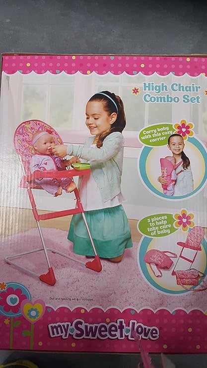 my sweet love baby doll high chair