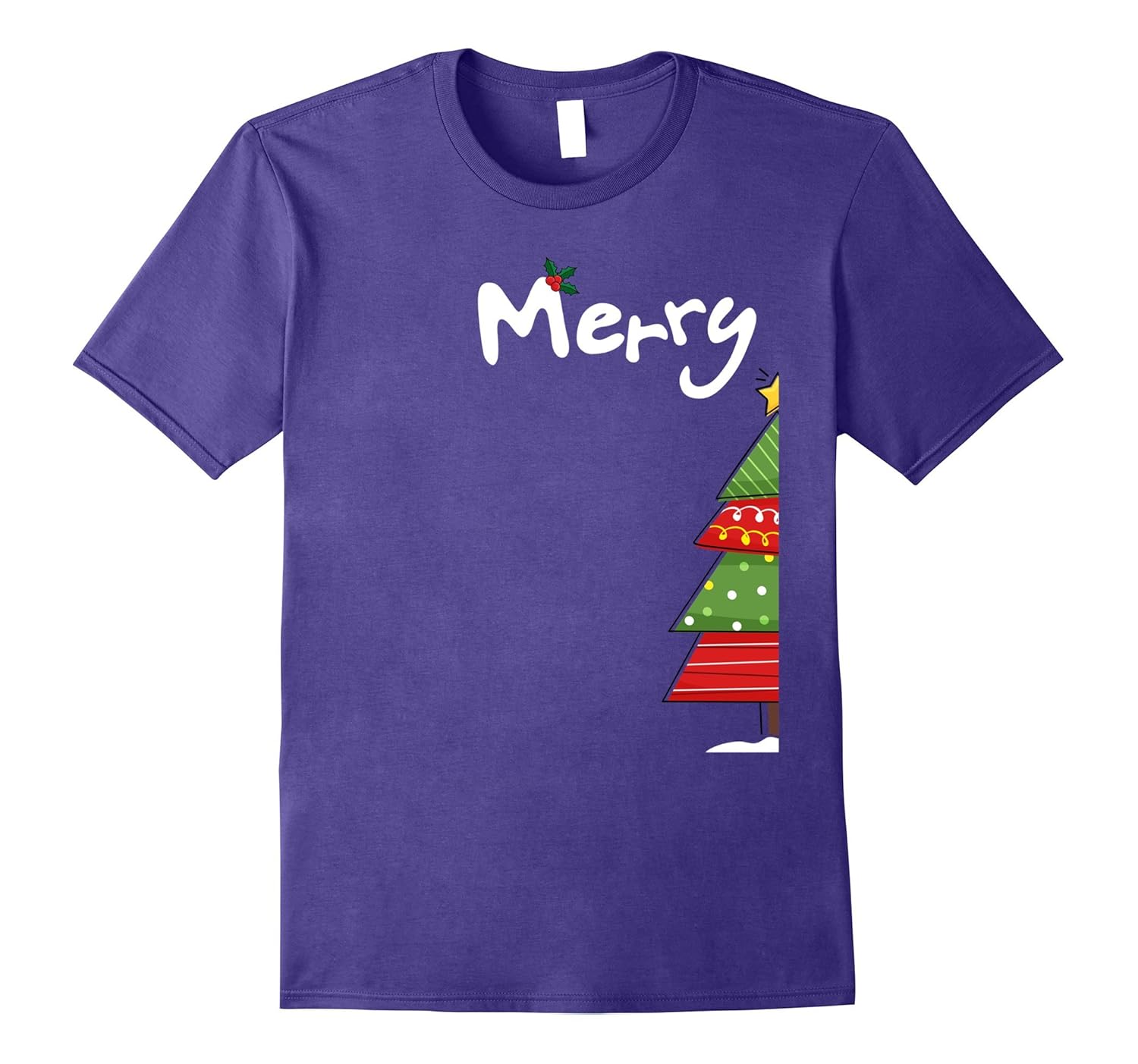 Merry Christmas Funny Couples Matching T-shirt-ANZ