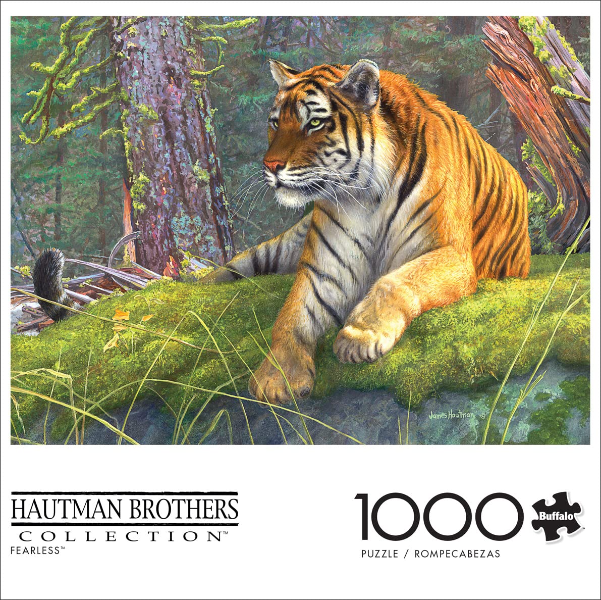 Buffalo Games - Jim Hautman - Fearless - 1000 Piece Jigsaw Puzzle for Adults Challenging Puzzle Perfect for Game Nights - Finished Puzzle Size is 26.75 x 19.75