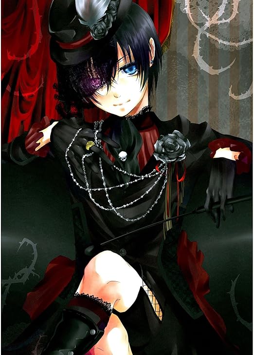 Fabulous Poster Affiche Black Butler Ciel Phantomhive Manga