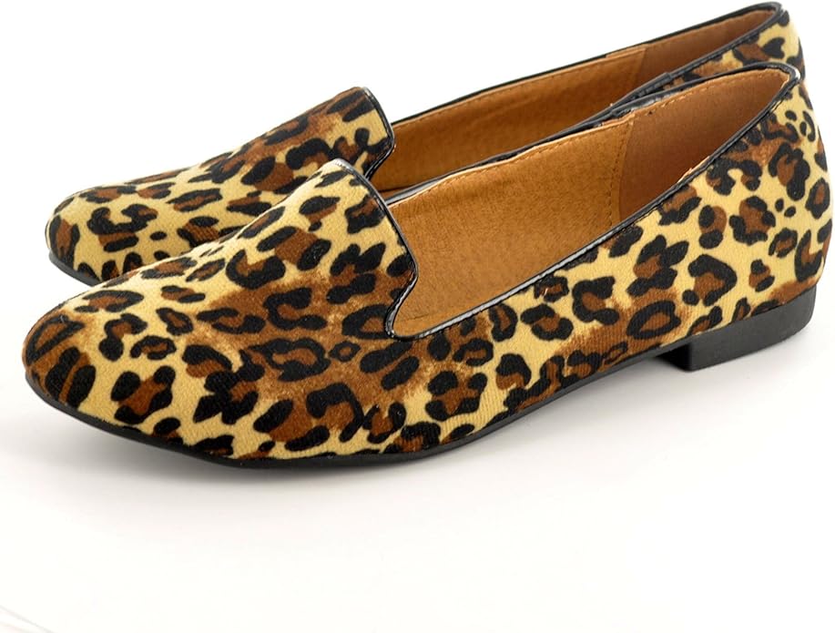 My Perfect Pair Women�s Leopard Print Slippers Loafers My Perfect Pair Women�s Leopard Print Slippers Loafers