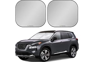 Magnelex Windshield Sun Shade - Reflective Fabric Blocks Sun and Keeps Your Vehicle Cool, Foldable Sun Shield for Car (Universal Fit)